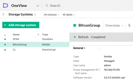 More composability with HPE OneView 4.2